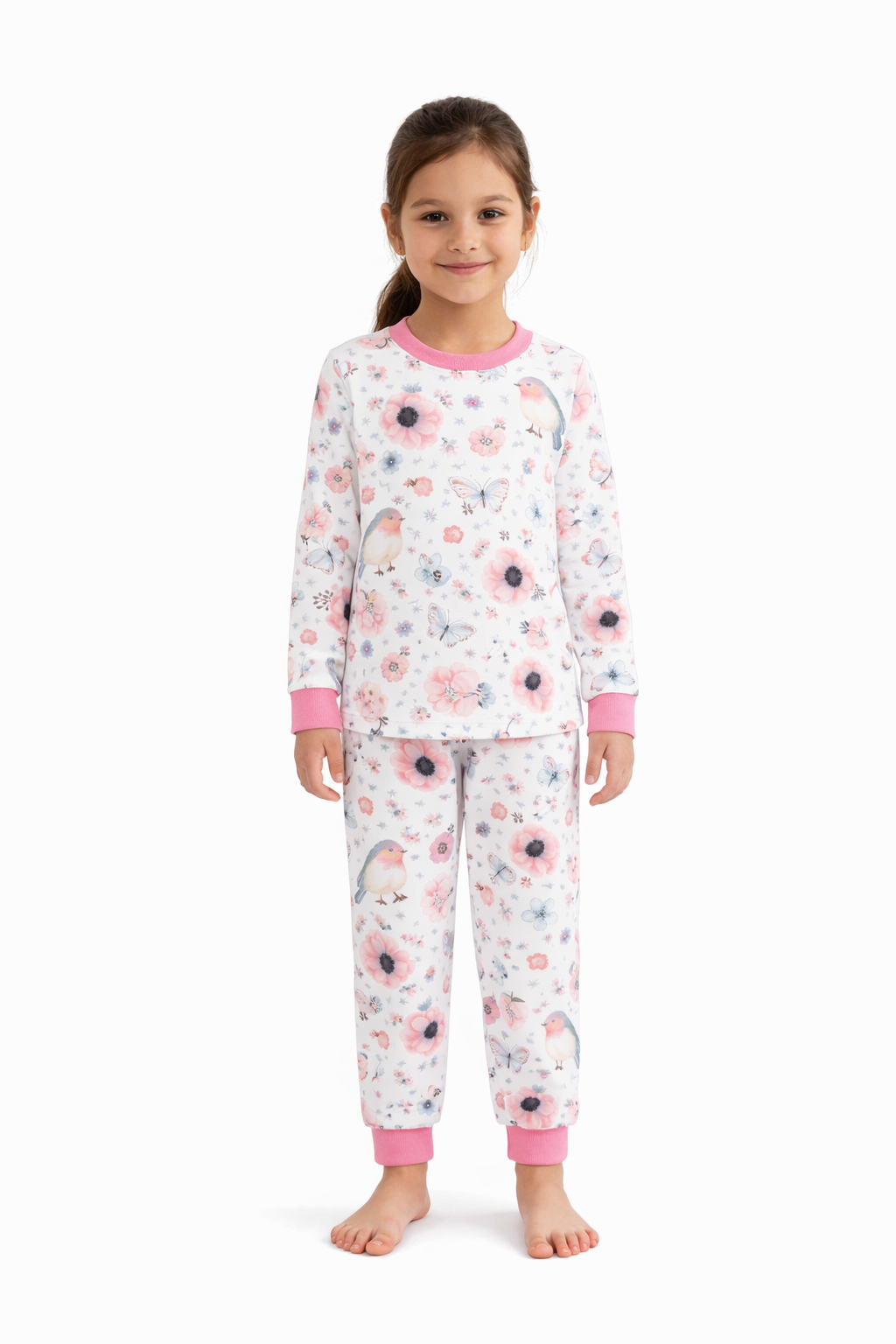 detske-pyzamo-ptacci-kvetiny